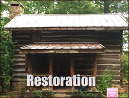 Historic Log Cabin Restoration  Uniontown, Ohio